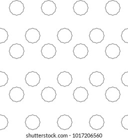 Seamless ornamental vector pattern