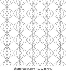 Seamless ornamental vector pattern