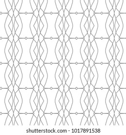 Seamless ornamental vector pattern