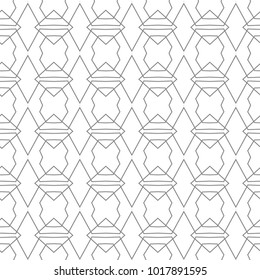 Seamless ornamental vector pattern