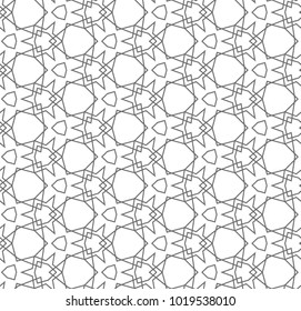 Seamless ornamental vector pattern