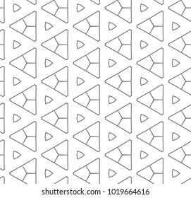 Seamless ornamental vector pattern