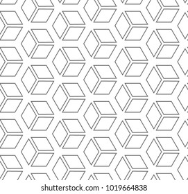 Seamless ornamental vector pattern