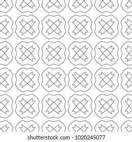 Seamless ornamental vector pattern