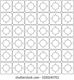 Seamless ornamental vector pattern