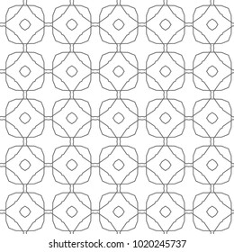 Seamless ornamental vector pattern