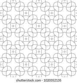 Seamless ornamental vector pattern
