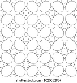 Seamless ornamental vector pattern
