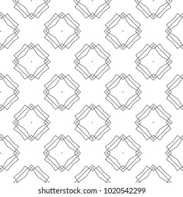 Seamless ornamental vector pattern