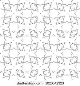 Seamless ornamental vector pattern