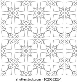Seamless ornamental vector pattern