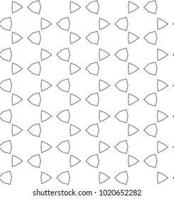 Seamless ornamental vector pattern