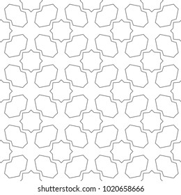Seamless ornamental vector pattern