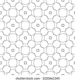 Seamless ornamental vector pattern