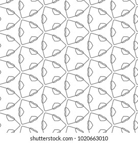Seamless ornamental vector pattern