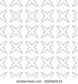 Seamless ornamental vector pattern