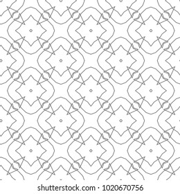 Seamless ornamental vector pattern