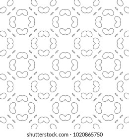 Seamless ornamental vector pattern