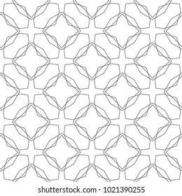 Seamless ornamental vector pattern