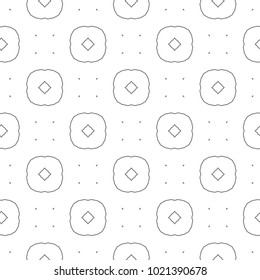 Seamless ornamental vector pattern