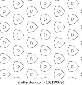 Seamless ornamental vector pattern
