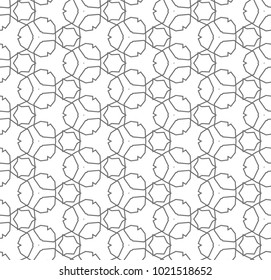 Seamless ornamental vector pattern