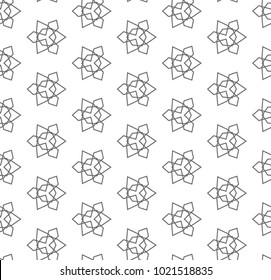 Seamless ornamental vector pattern