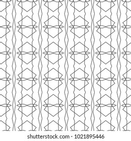 Seamless ornamental vector pattern