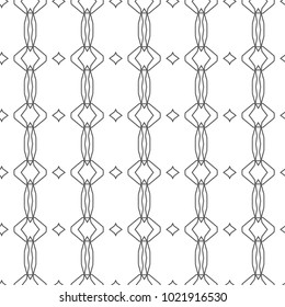 Seamless ornamental vector pattern