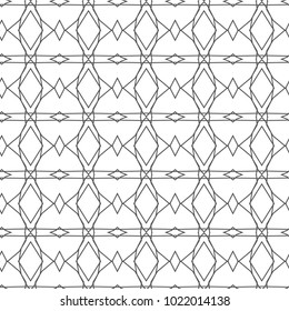 Seamless ornamental vector pattern