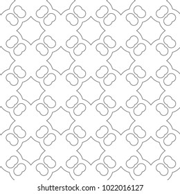 Seamless ornamental vector pattern