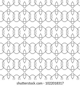 Seamless ornamental vector pattern