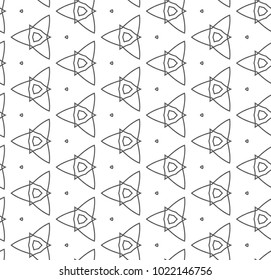 Seamless ornamental vector pattern
