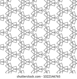 Seamless ornamental vector pattern