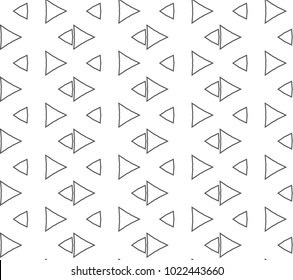 Seamless ornamental vector pattern