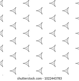 Seamless ornamental vector pattern