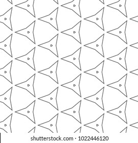 Seamless ornamental vector pattern