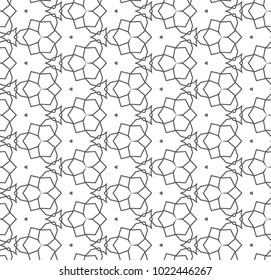 Seamless ornamental vector pattern