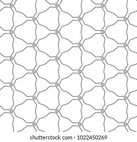 Seamless ornamental vector pattern