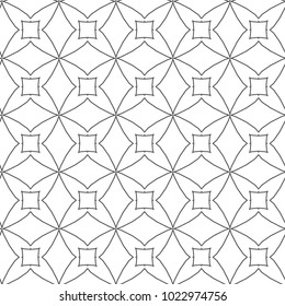 Seamless ornamental vector pattern