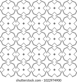 Seamless ornamental vector pattern