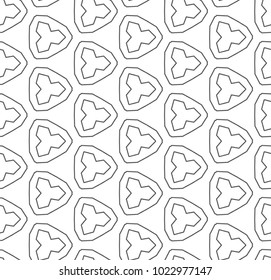 Seamless ornamental vector pattern