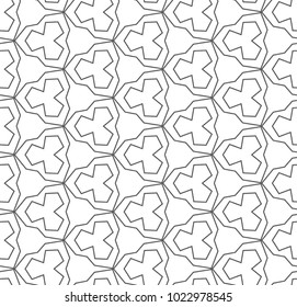 Seamless ornamental vector pattern