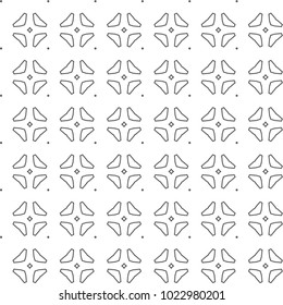 Seamless ornamental vector pattern