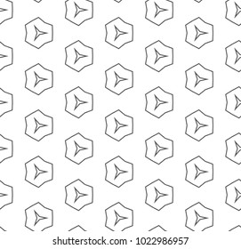 Seamless ornamental vector pattern
