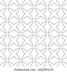 Seamless ornamental vector pattern