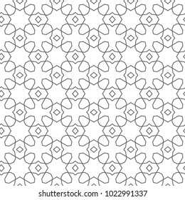 Seamless ornamental vector pattern