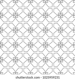 Seamless ornamental vector pattern