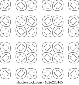 Seamless ornamental vector pattern