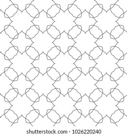 Seamless ornamental vector pattern